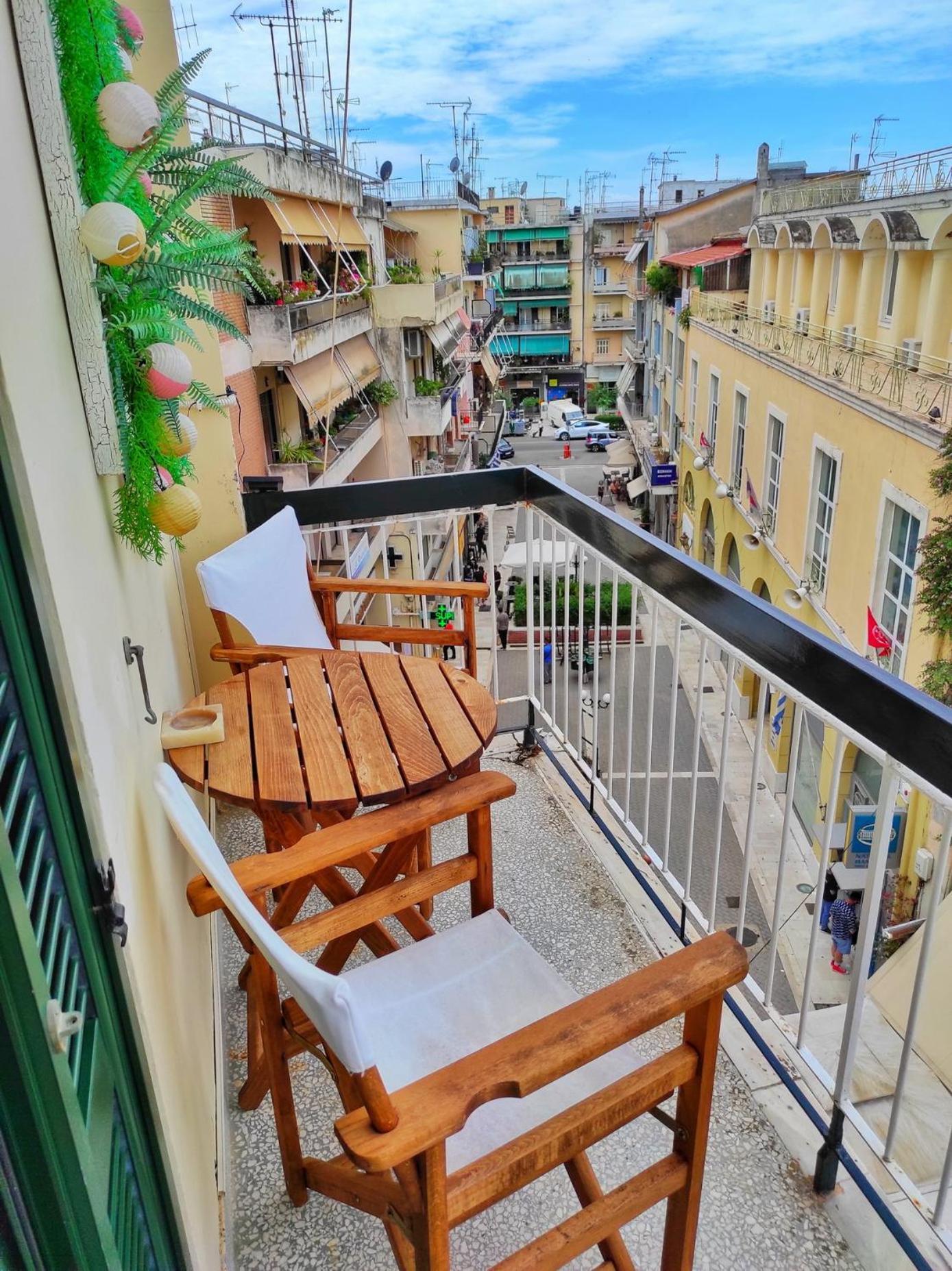 Theater Penthouse Lägenhet Corfu  Exteriör bild